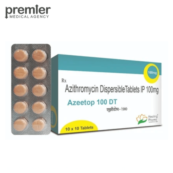 Azeetop 100mg - Azithromycin DT