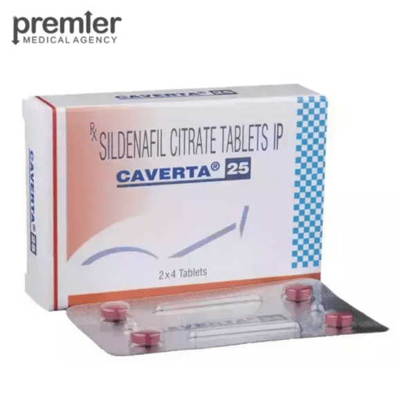 Caverta 25 mg - Sildenafil Citrate