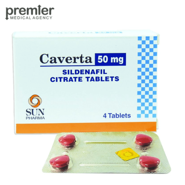 Caverta 50 Mg - Sildenafil Citrate