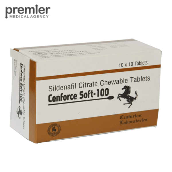 Cenforce Soft 100 Mg - Sildenafil Citrate