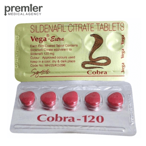 Cobra 120mg - Sildenafil Citrate