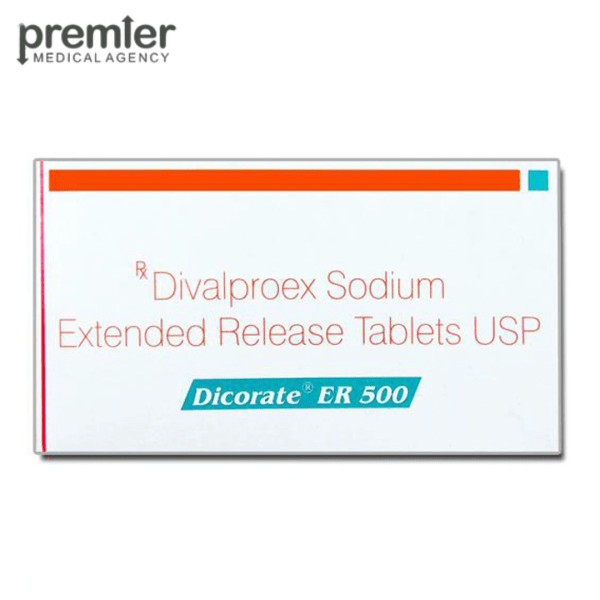 Dicorate ER 500 Mg - Divalproex Sodium ER