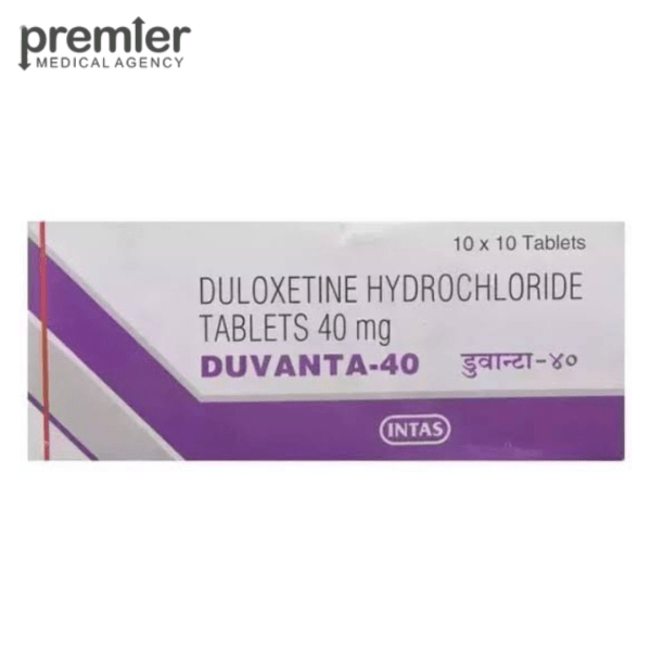 Duvanta 40 Mg - Duloxetine Hydrochloride