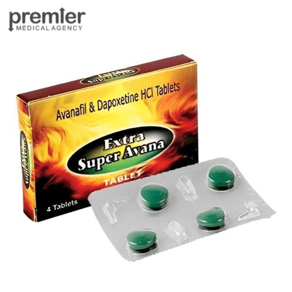 Extra Super Avana - Avanafil & Dapoxetine.