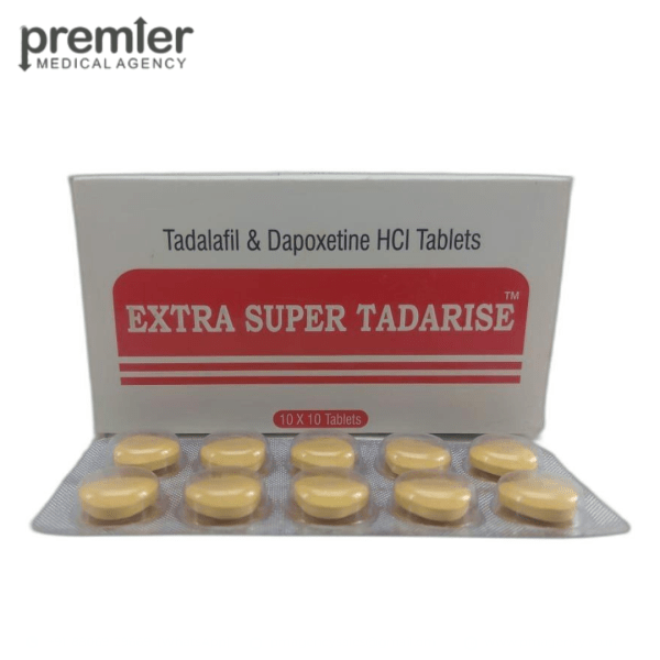 Extra Super Tadarise - Tadalafil + Dapoxetine