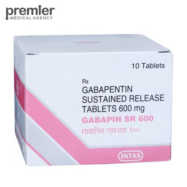 Gabapin 600 Mg Tablet - Gabapentin SR