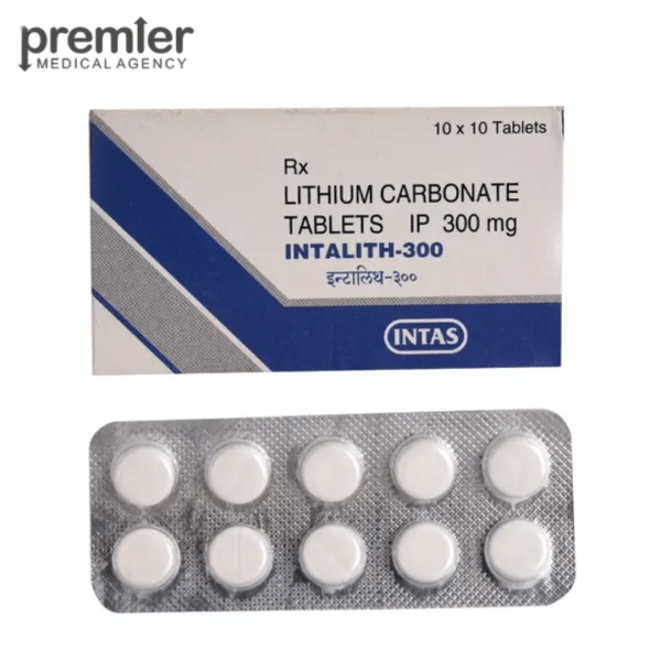 Intalith 300 Tablet - Lithium Carbonate