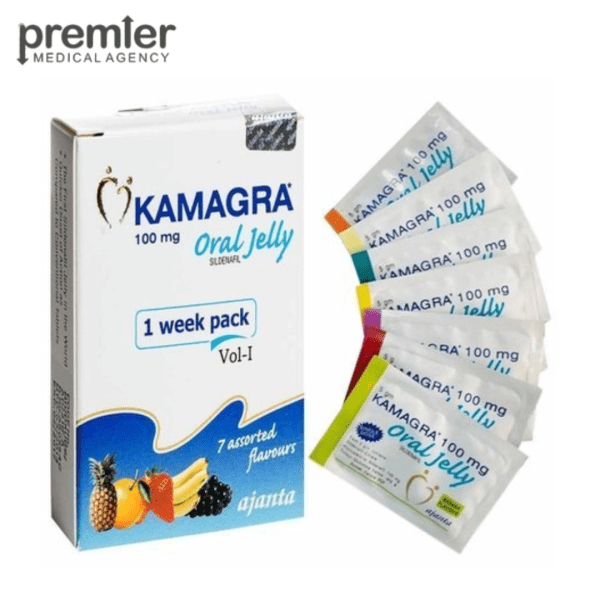 Kamagra Oral Jelly 100mg - Sildenafil