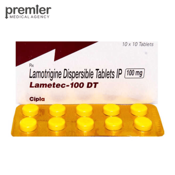 Lametec 100 Mg - Lamotrigine Dispersible