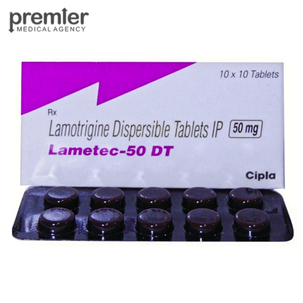 Lametec 50 Mg - Lamotrigrine Dispersible