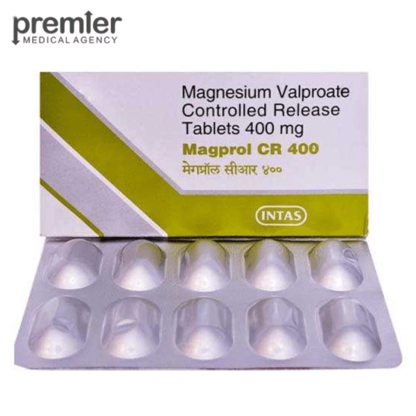 Magprol CR 400 Tablet - Magnesium Valporate CR