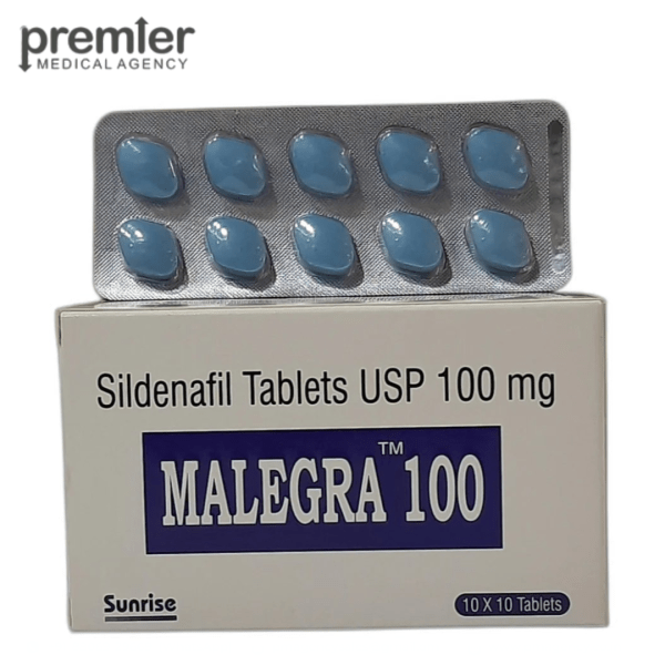 Malegra 100 mg - Sildenafil Citrate