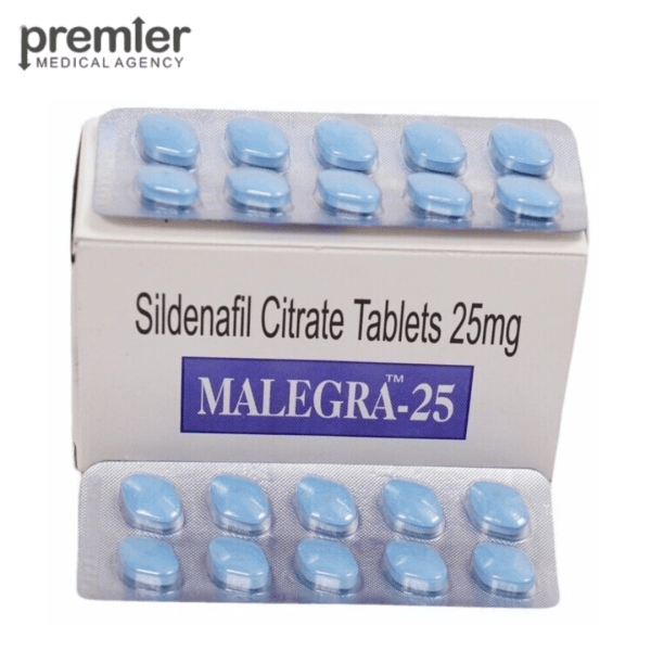 Malegra 25 Mg - Sildenafil Citrate