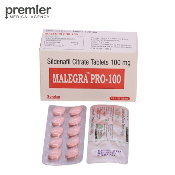 Malegra Professional 100Mg - Sildenafil Citrate