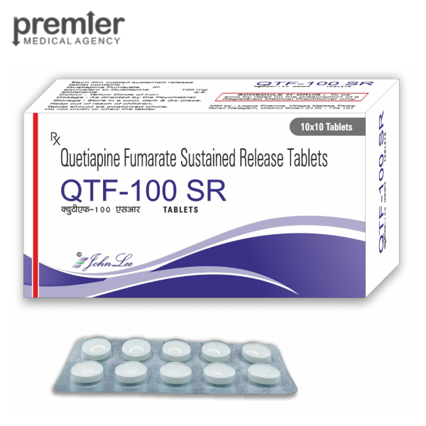 Qtf 100 Mg Tablet SR - Quetiapine Fumarate SR