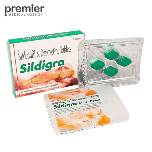 Sildigra Super Power 160 Mg - Sildenafil & Dapoxetine