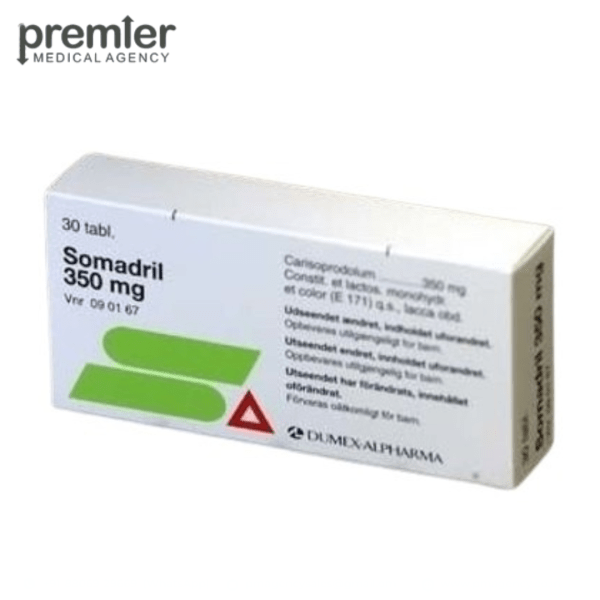 Somadril 350 mg - Carisoprodol