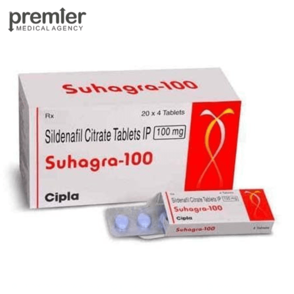 Suhagra 100mg - Sildenafil Citrate