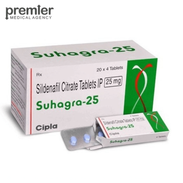 Suhagra 25MG - Sildenafil Citrate