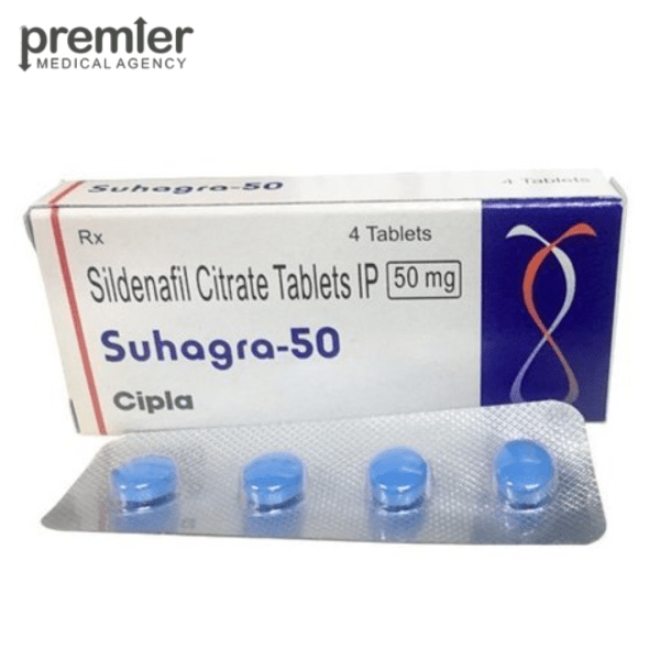 Suhagra 50mg - Sildenafil Citrate