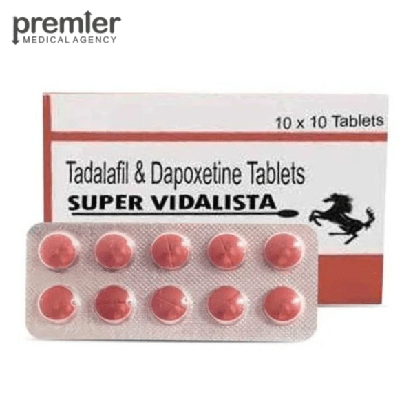 Super Vidalista 80mg - Tadalafil & Dapoxetine