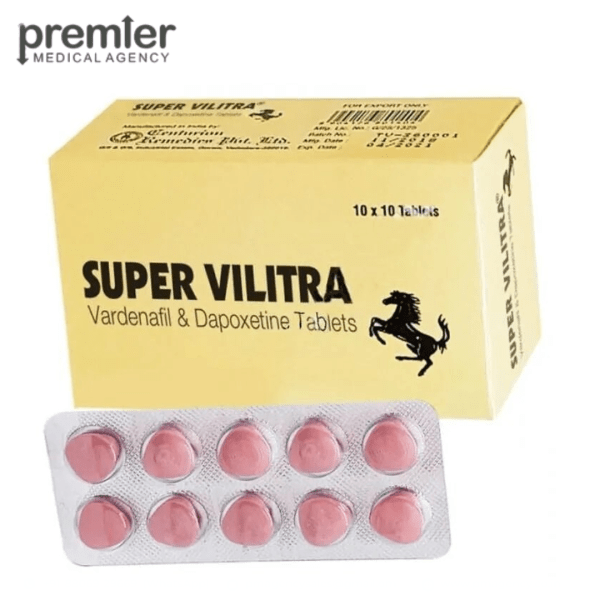 Super Vilitra - Vardenafil & Dapoxetine