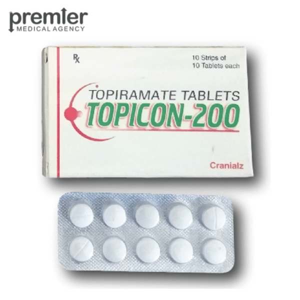 Topicon 200 Mg Tablet - Topiramate