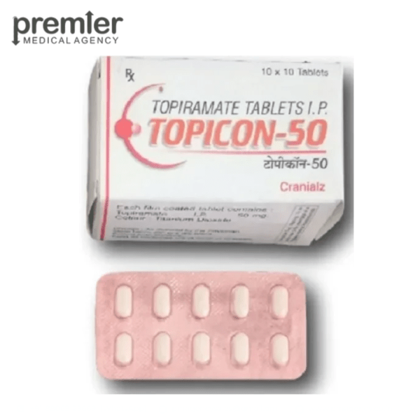 Topicon 50 Mg Tablet - Topiramate