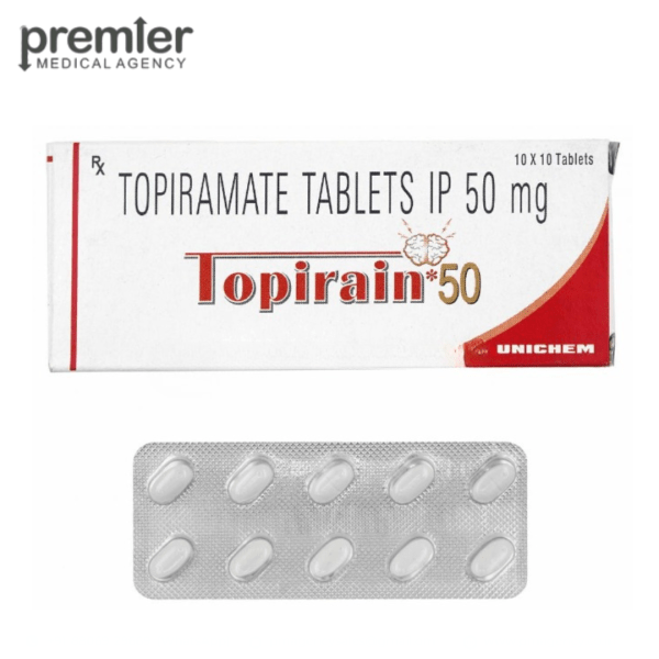 Topirain 50 Tablet - Topiramate