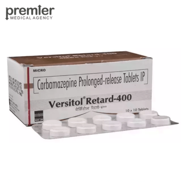 Versitol Retard 400 Mg Tablet - Carbamazepine