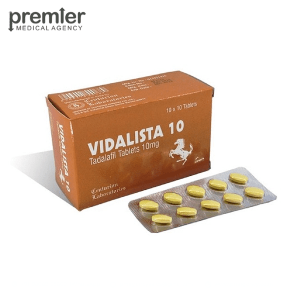 Vidalista 10mg - Tadalafil