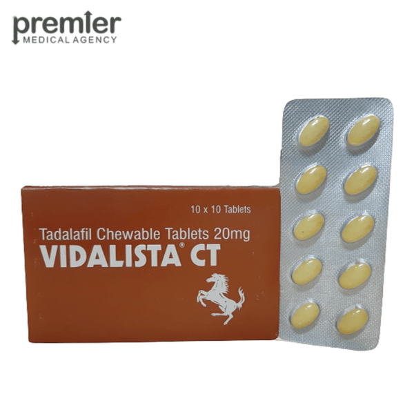 Vidalista CT 20 mg - Tadalafil