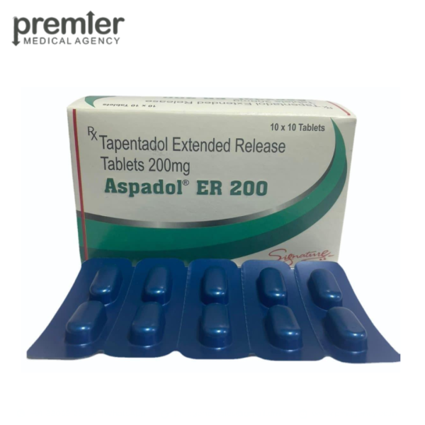 Aspadol 200mg ER Tablets - Tapentadol