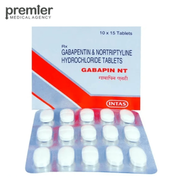 Gabapin Nt Tablet - Gabapentin & Nortriptyline Hydrochloride