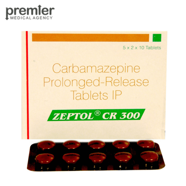 Zeptol 300 Mg Tablet CR - Carbamazepine PR